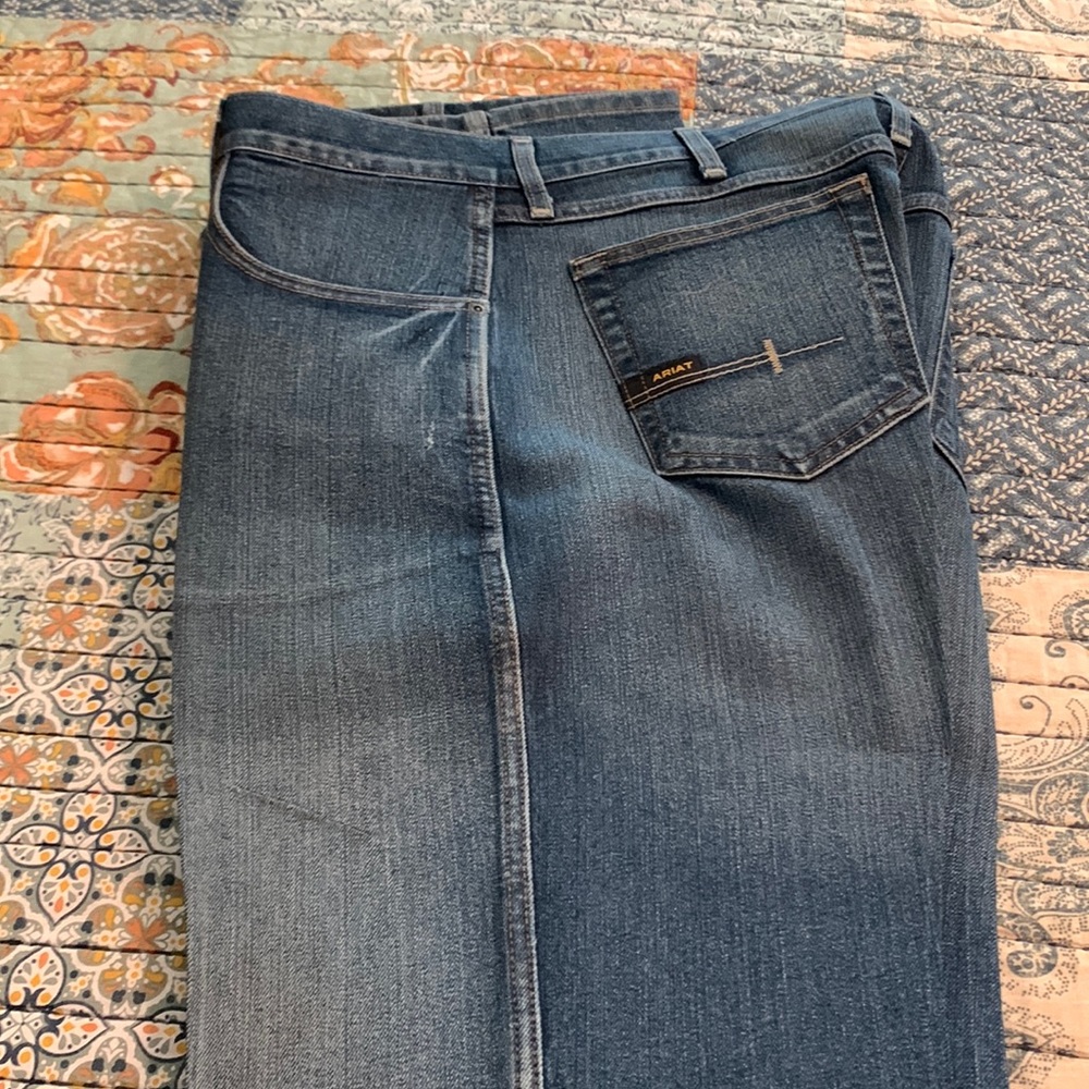 Mens Ariat Rebar M4 Relaxed Boot Jeans